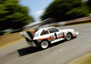 Audi Sport Quattro S1 Group B Rally Car 1985 года 